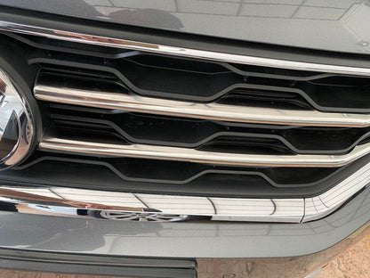 Grill pads (4 pieces, stainless steel) for Volkswagen T-Roc - Reelken Auto