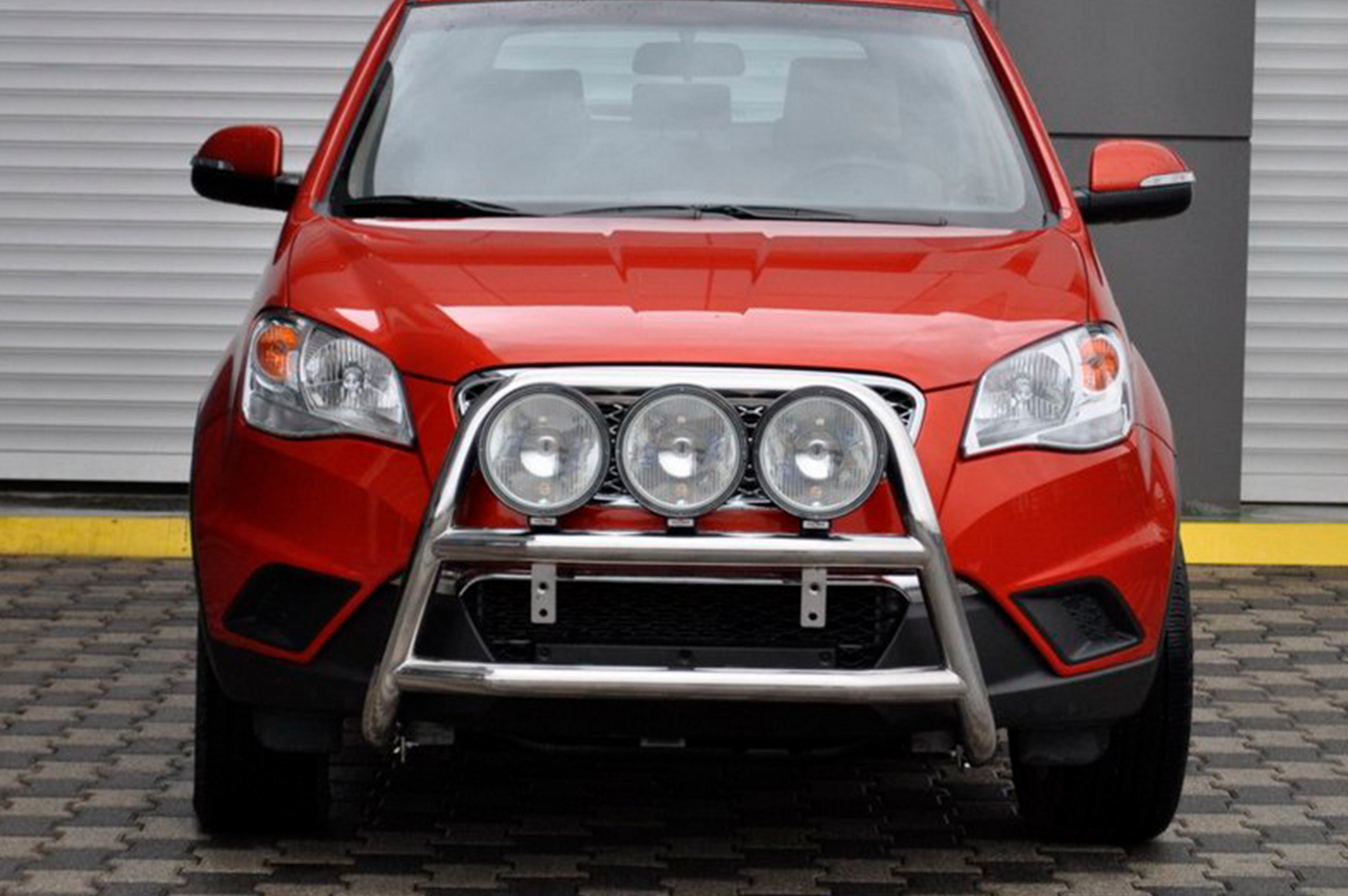 Bull Bar WT018 (Stainless Steel) for SsangYong Korando 2010-2019 - image 3