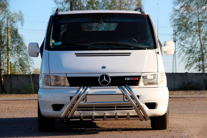 Bull Bar WT01 (Stainless Steel) for Mercedes Vito W638 1996-2003 - image 3