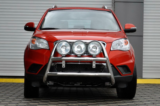 Bull Bar WT018 (Stainless Steel) for SsangYong Korando 2010-2019 - image 1