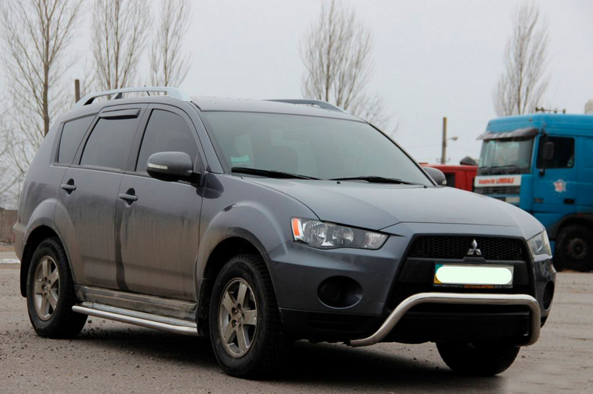 Bull Bar WT007 (Stainless Steel) for Mitsubishi Outlander 2006-2012 - image 3