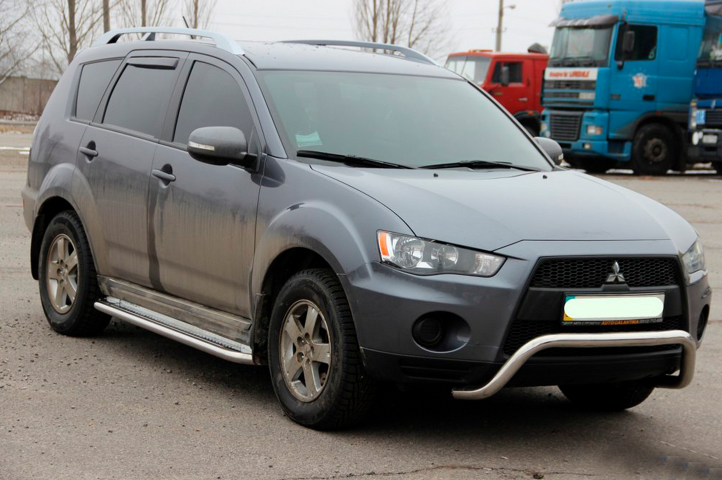 Bull Bar WT007 (Stainless Steel) for Mitsubishi Outlander 2006-2012 - image 4