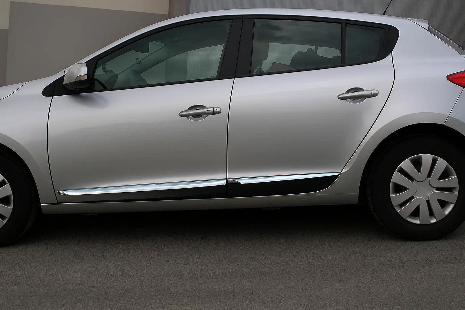 Door Mouldings Stainless Steel (HB, 4 pcs) for Renault Megane III 2009-2016 - image 1