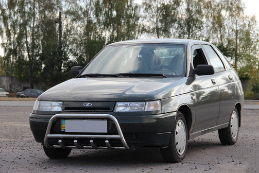 Bull Bar WT003 60mm Stainless Steel for VAZ 2110-21115 1995-2015 - image 2