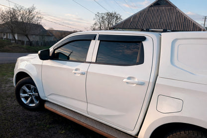 Window Deflectors (4 pcs, Sunplex Sport) for Isuzu D-Max 2019- - image 7