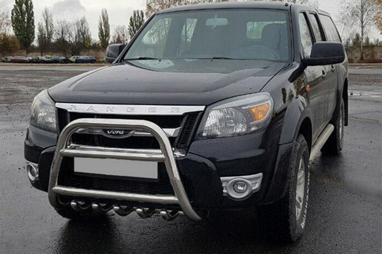 Bull Bar QT008 (Stainless Steel) for Ford Ranger 2007-2011 - image 1