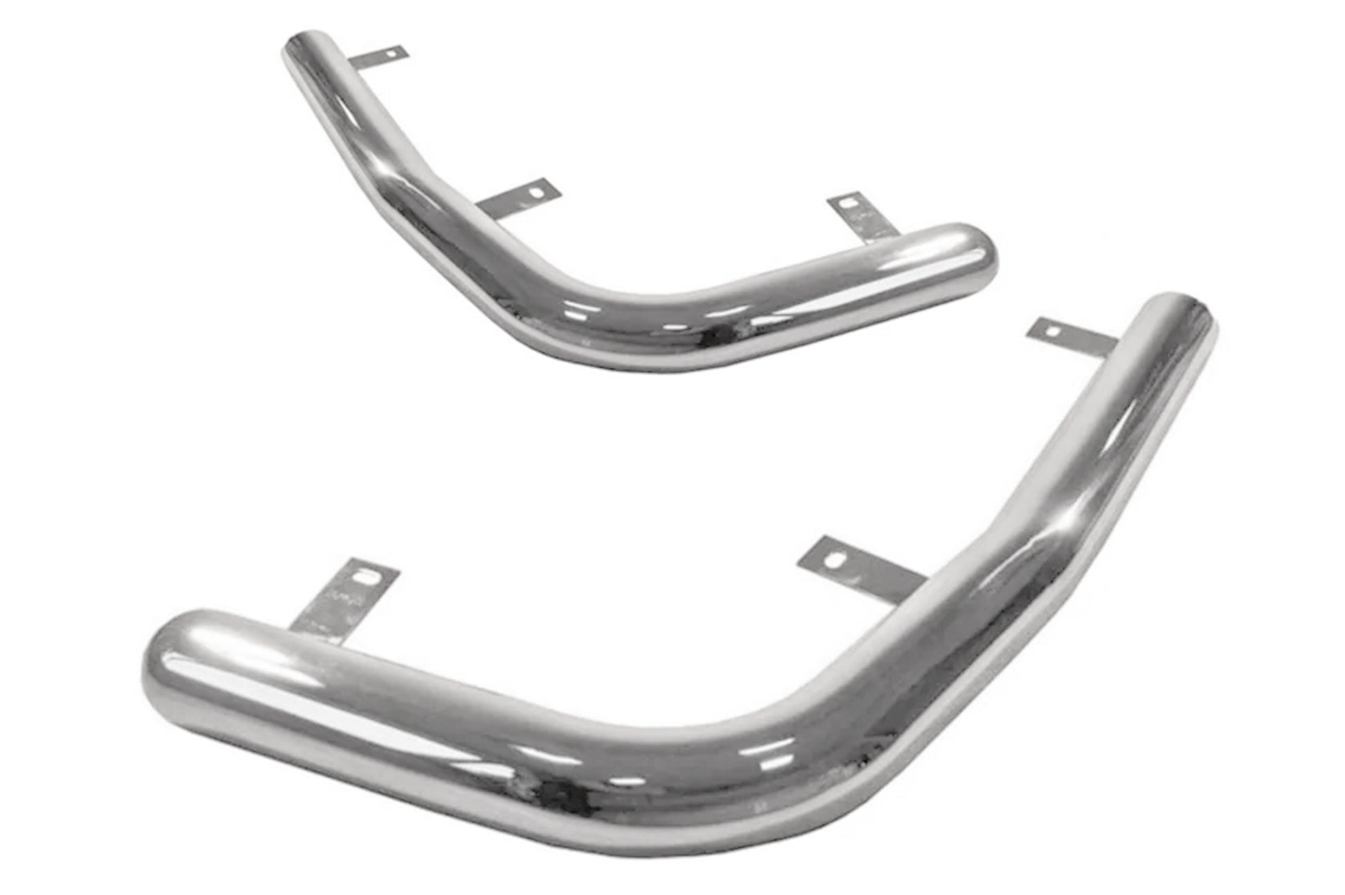 Rear Corner Bars AK003 (2 pcs, stainless steel) for Nissan X-trail T30 2002-2007 - image 1