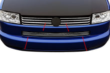 Bumper Grille Inserts Straight Hood (3 pcs, Stainless Steel) for Volkswagen T4 Transporter 1990-2003 - image 1