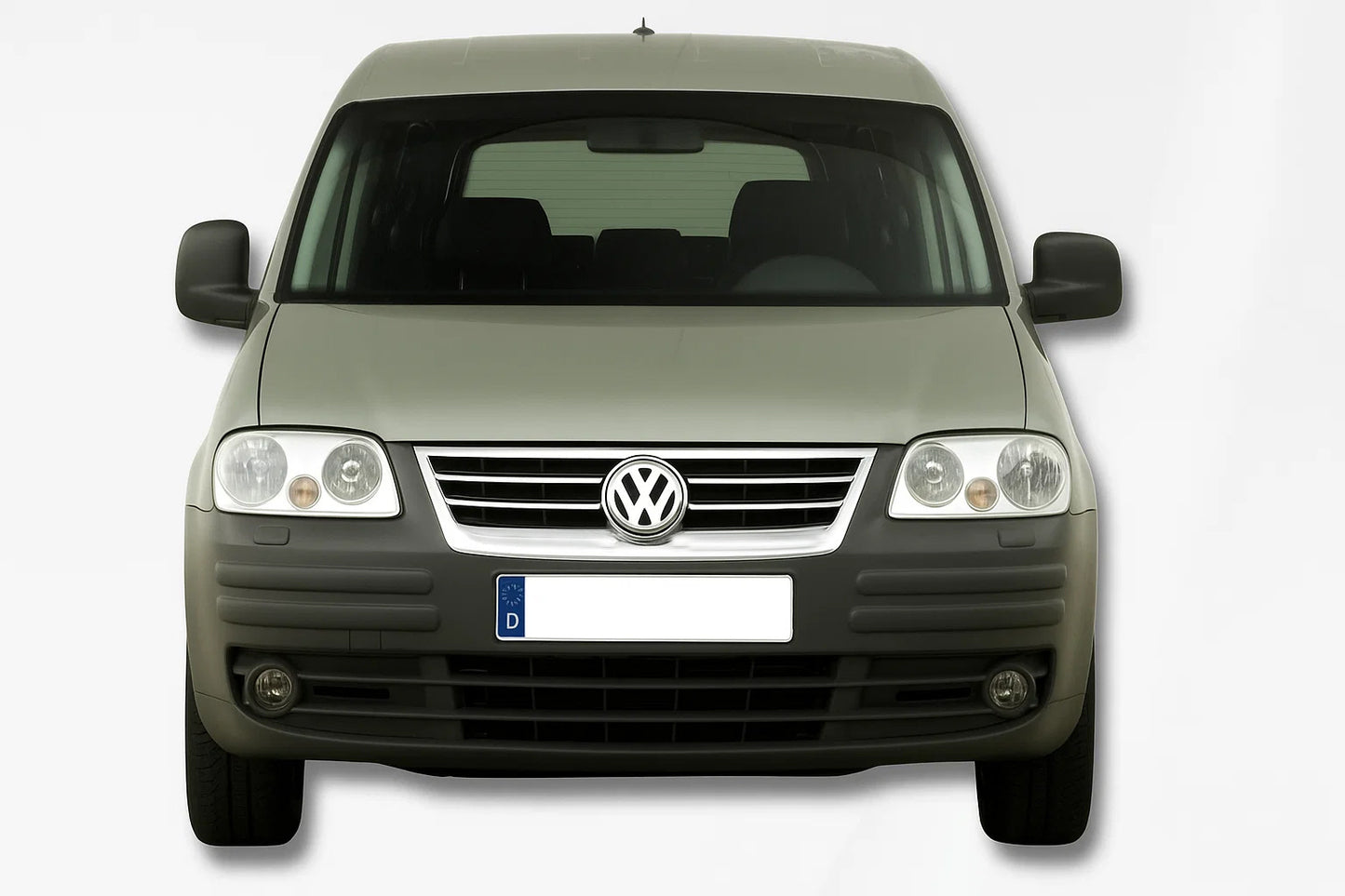 Stainless Steel Grille Cover for Volkswagen Caddy 2004-2010 - image 3