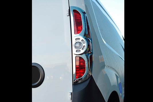 Tail Light Trim (2012-2015, 2 pcs, plastic) for Opel Combo 2012-2018 - image 2