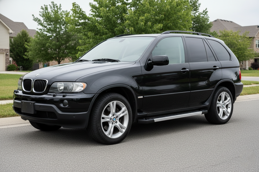 Side Steps RedLine (2 pcs, aluminum) for BMW X5 E53 1999-2006 - image 1