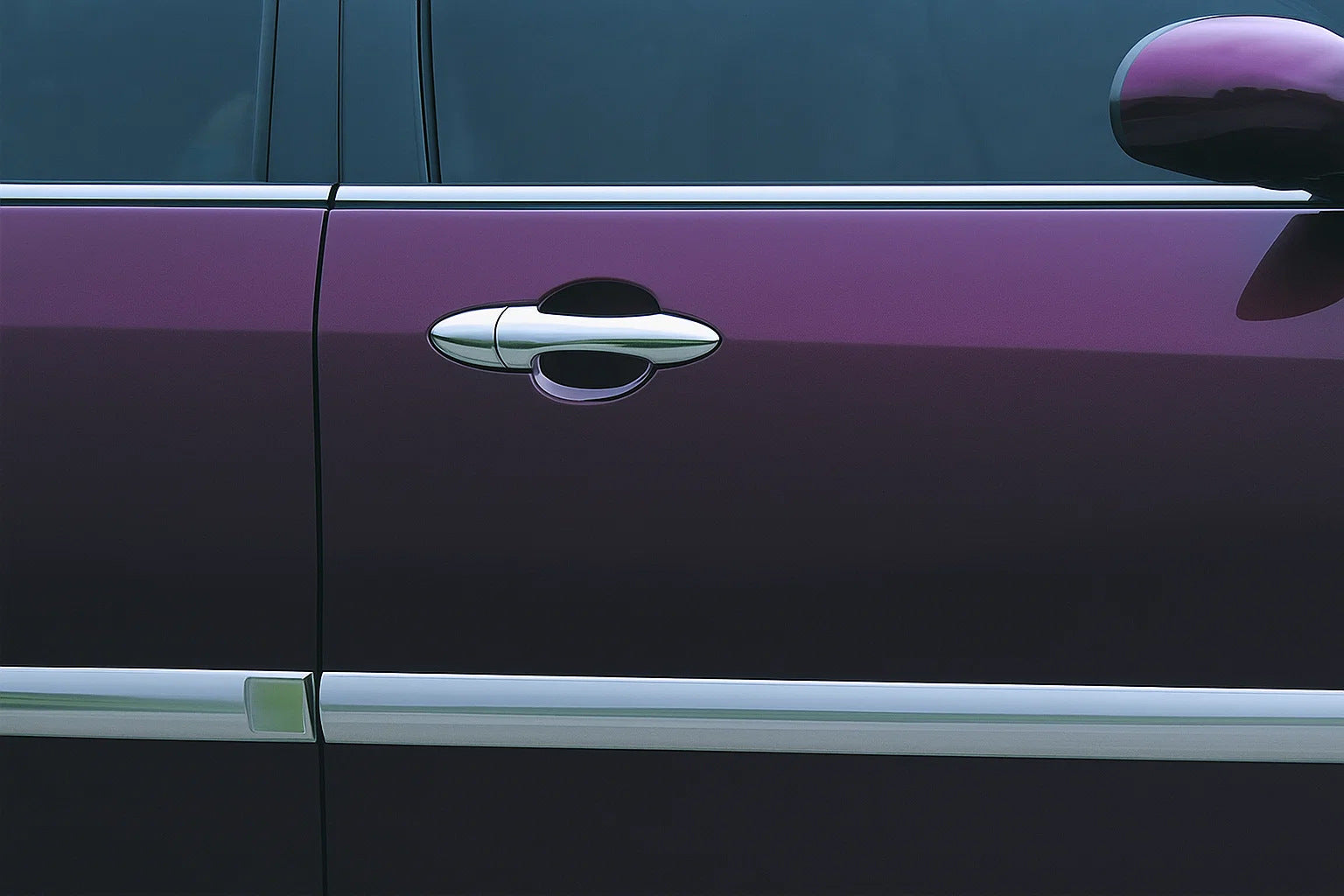 Chrome Door Handle Covers (4 pcs, Stainless Steel) for Ford Focus I 1998-2005 - image 2