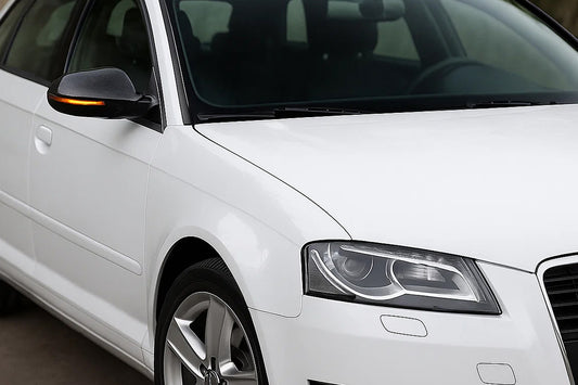 Mirror Covers (2 pcs, Carbon) for Audi A5 2007-2015 - image 1