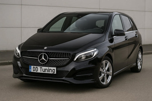 Front Grille Diamond Black (2015-2018) for Mercedes B-class W246 2011-2018 - image 1