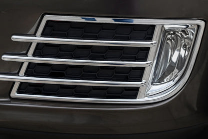 Chrome Fog Light Covers Libao 2011-2016 for Aziat (2 pcs, plastic) for Volkswagen Tiguan 2007-2016 - image 2