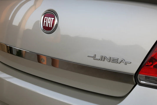 Trunk Lid Trim 2006-2012 Stainless Steel for Fiat Linea 2006-2018 - image 2
