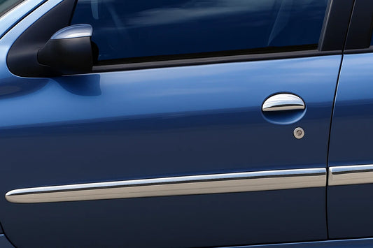 Door Mouldings Stainless Steel (4 pcs) for Peugeot 206 1998-2024 - image 1