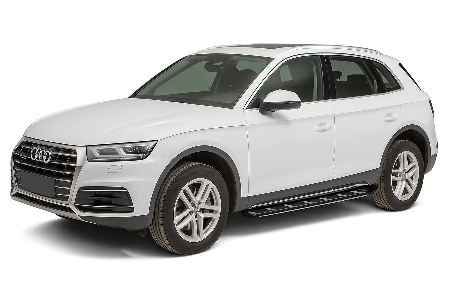 Side Steps OEM V2 (2 pcs, Aluminum) for Audi Q5 2017-2025 - image 2