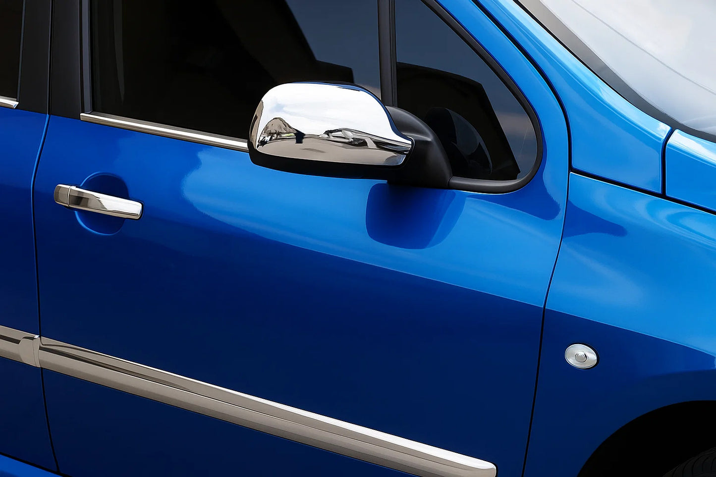 Mirror Covers (2 pcs, Plastic) for Peugeot 307 2001-2008 - image 3