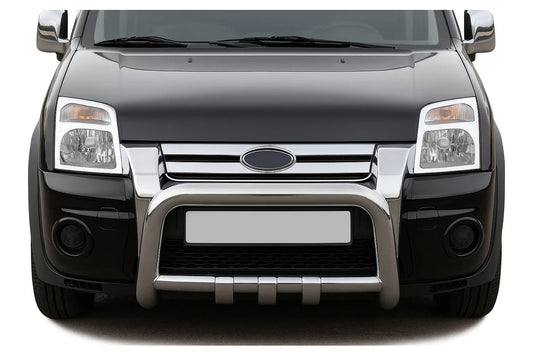 Headlight Trim OmsaLine (2 pcs, ABS Chrome) for Ford Connect 2006-2009 - image 1