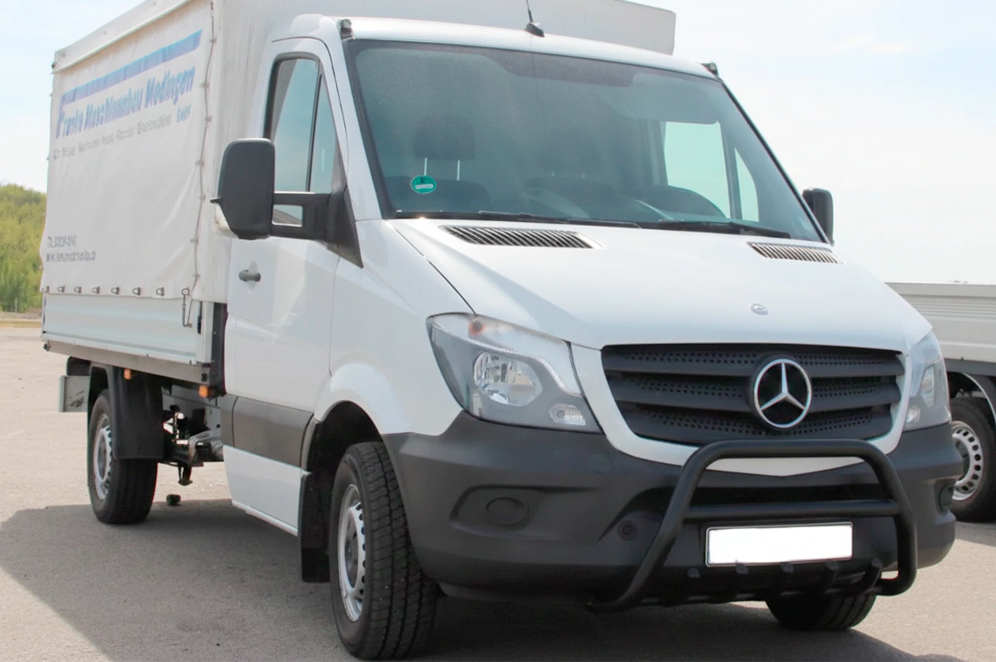 Bull Bar WT003 (black) for Mercedes Sprinter W906 2006-2018 - image 3