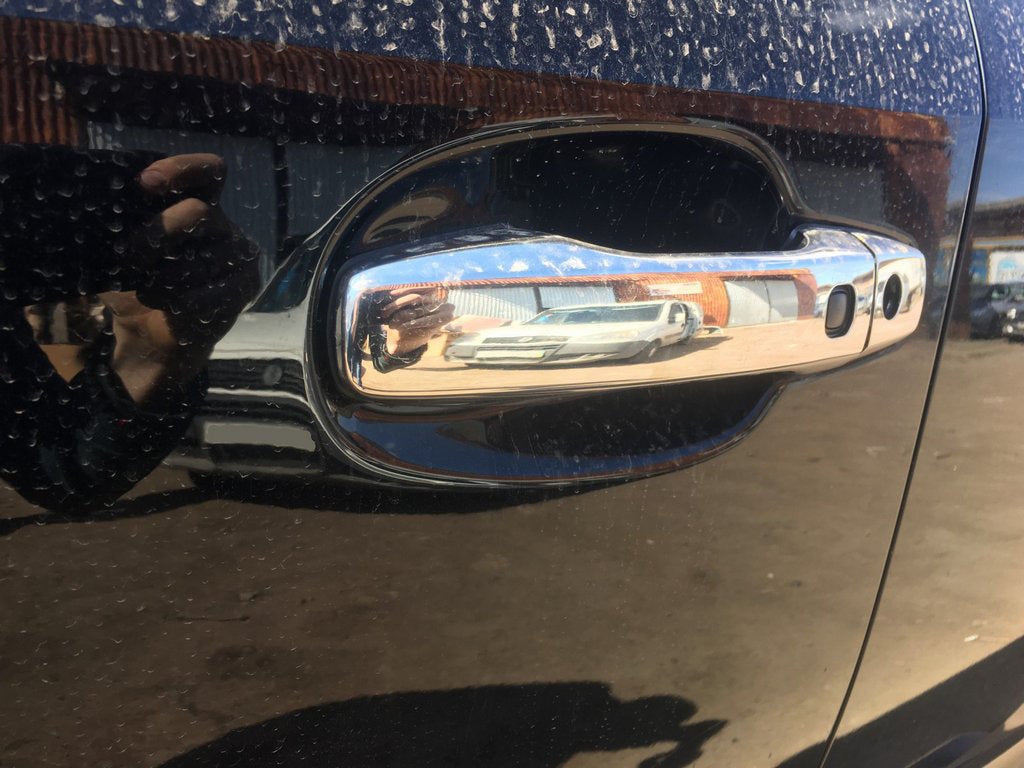 Chrome Door Handle Covers (4 pcs, Stainless Steel) for Lexus LX570/450d 2008-2022 - image 1