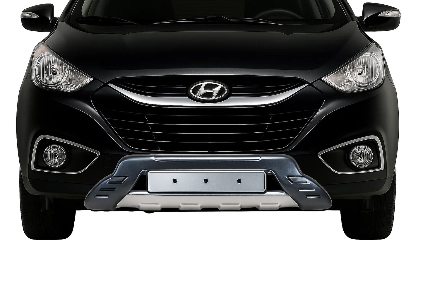 Front Plastic Lip V3 for Hyundai IX-35 2010-2015 - image 1