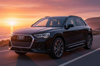 Side Steps Bosphore Black (2 pcs, Aluminum) for Audi Q3 2019- - image 1