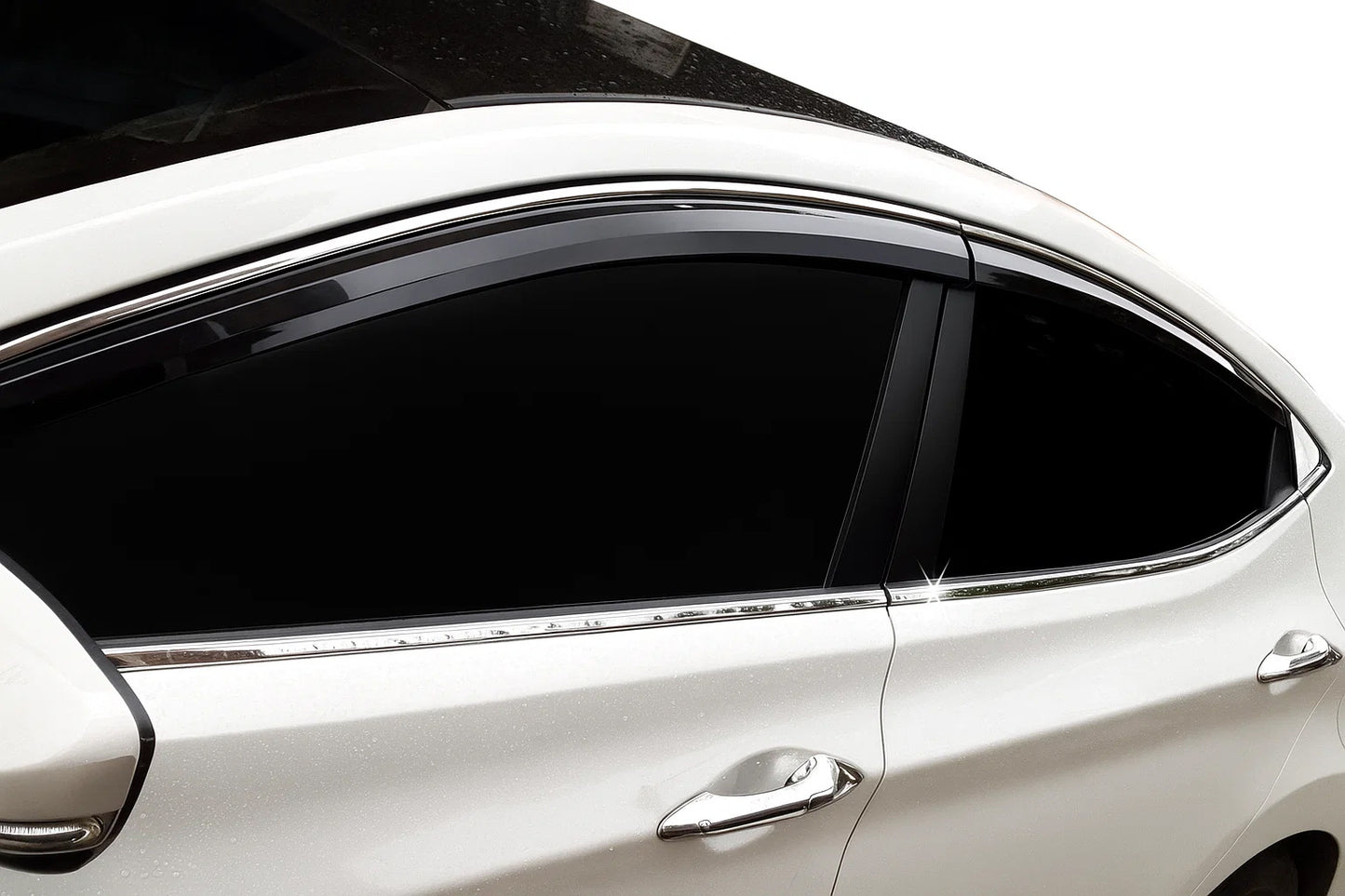 Full Window Trim Set (10 pcs, Stainless Steel) for Hyundai Elantra (MD/UD) 2011-2015 - image 1