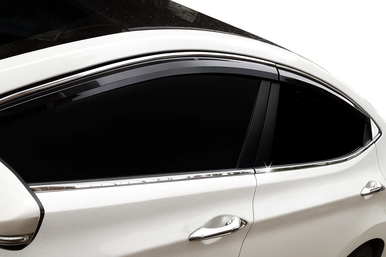 Full Window Trim Set (10 pcs, Stainless Steel) for Hyundai Elantra (MD/UD) 2011-2015 - image 1