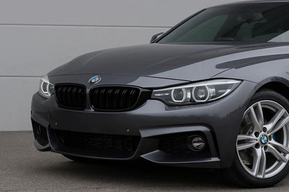 M-Look Kidney Grilles (for F80 M3, Gloss Black) for BMW 3 Series F30/F31 2012-2019 - image 1