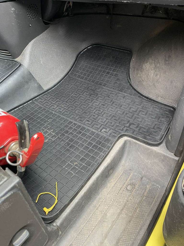 Rubber mats (3 piece, Polytep) for Mercedes Vito W639 2004-2014 - Reelken Auto