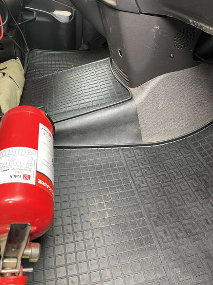 Rubber Floor Mats (3 pcs, Polytep) for Mercedes Vito W639 2004-2014 - image 3