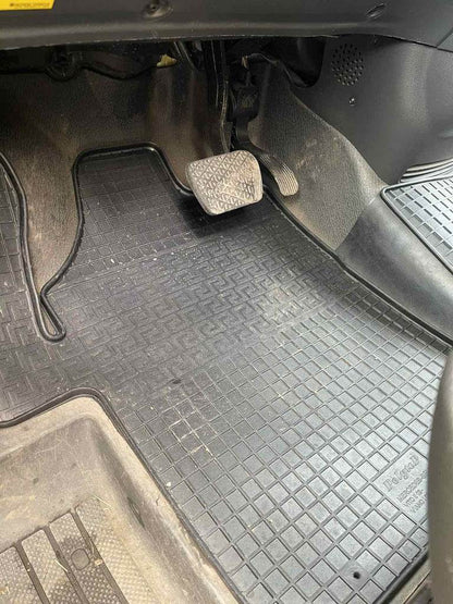 Rubber mats (3 piece, Polytep) for Mercedes Vito W639 2004-2014 - Reelken Auto