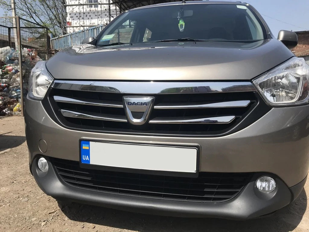 Chrome Grille Covers (4 pcs, Stainless Steel) for Dacia Lodgy 2012-2022 - image 6