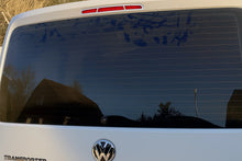 Upper reflector cover (2 pcs, stainless steel) for Volkswagen T6 2015-2024 - image 1