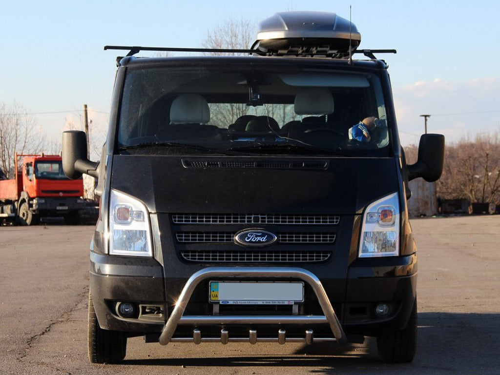 Bull Bar WT003 (2006-2014, Stainless Steel) for Ford Transit 2000-2014 - image 3