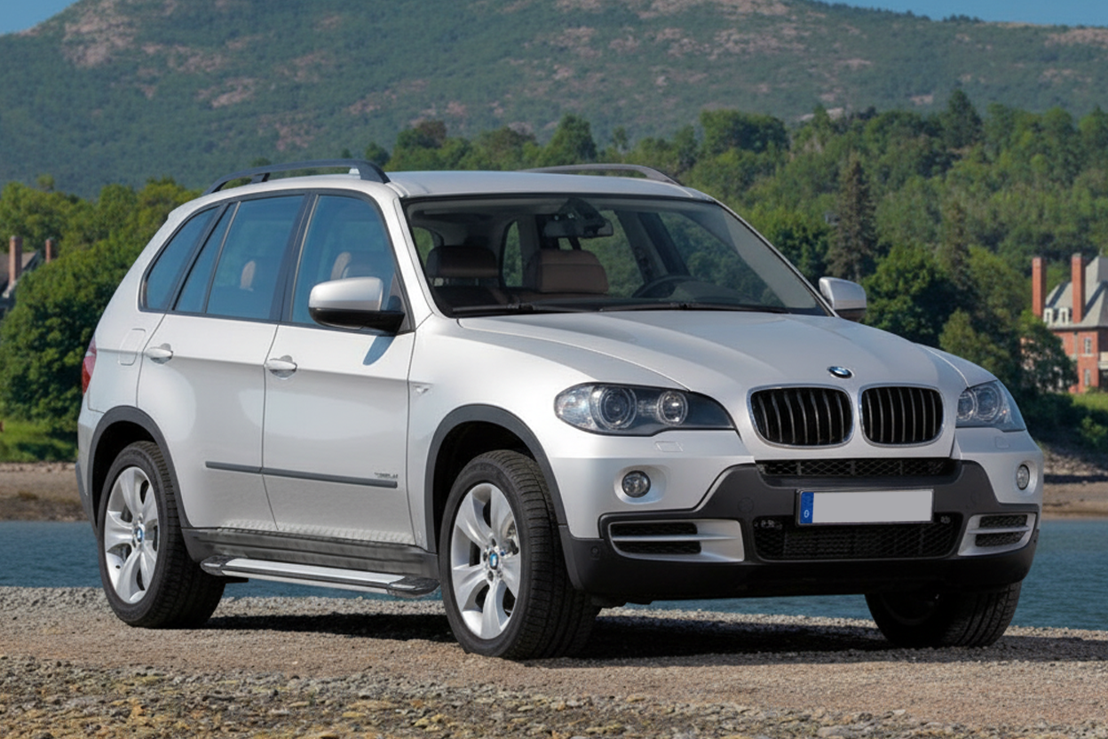 Side Steps Rainbow (2 pcs, Aluminum) for BMW X5 E70 2007-2013 - image 1