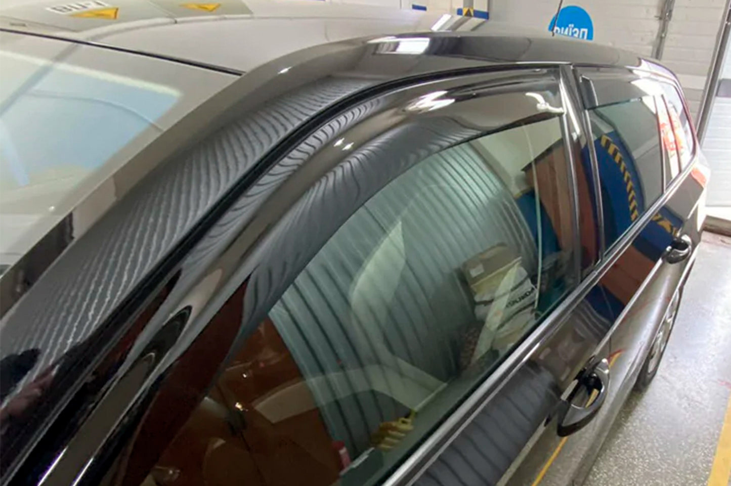 Window Deflectors SW (4 pcs, HIC) for Skoda Fabia 2014-2021 - image 1