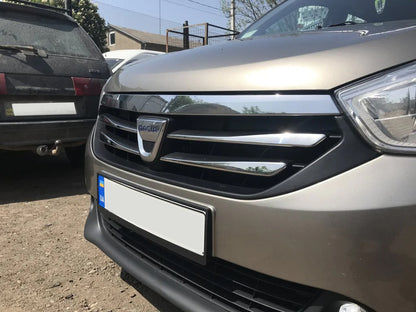 Chrome Grille Covers (4 pcs, Stainless Steel) for Dacia Lodgy 2012-2022 - image 7