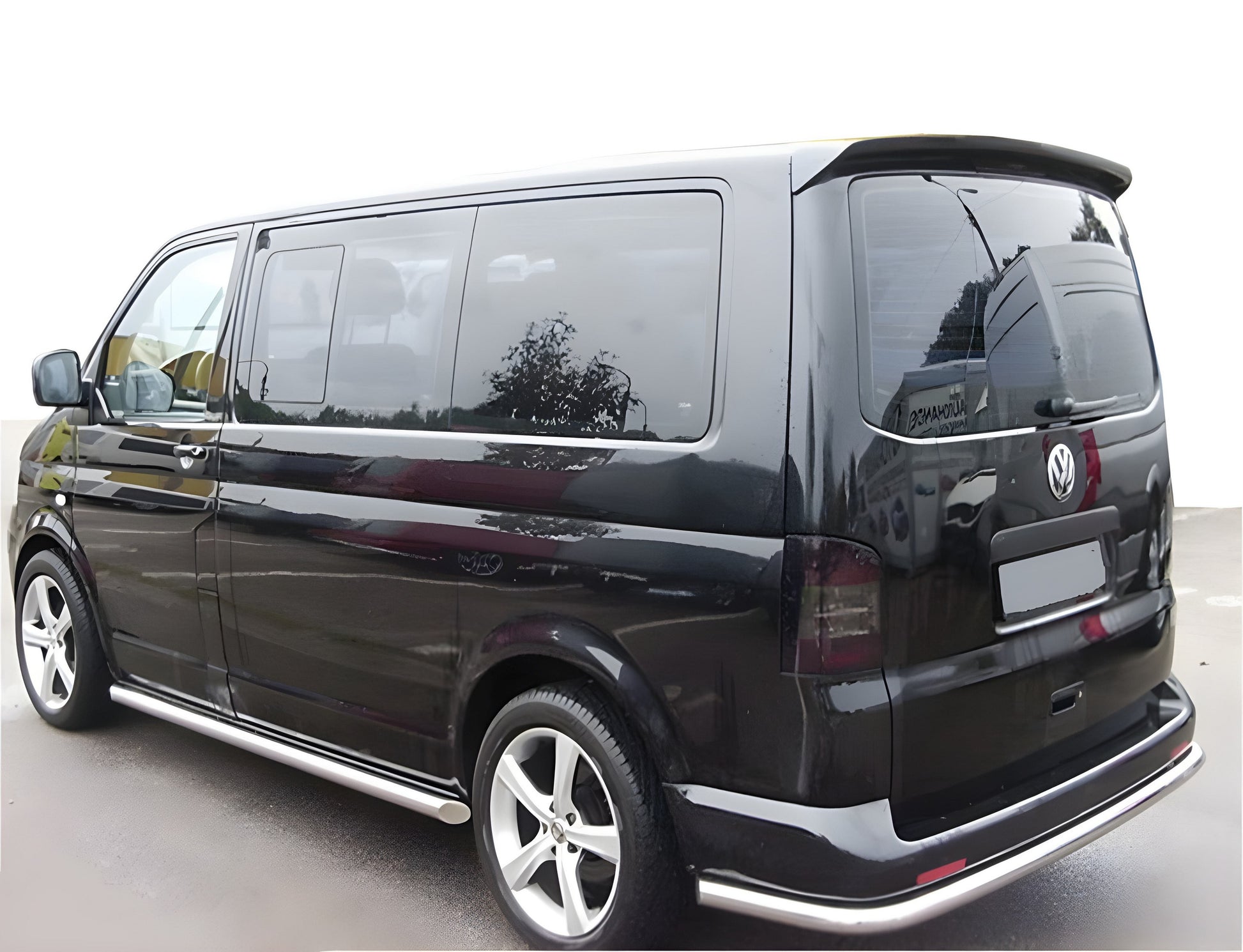 Rear Corner Bar AK005 (Stainless Steel) for Volkswagen T5 Transporter 2003-2010 - image 1
