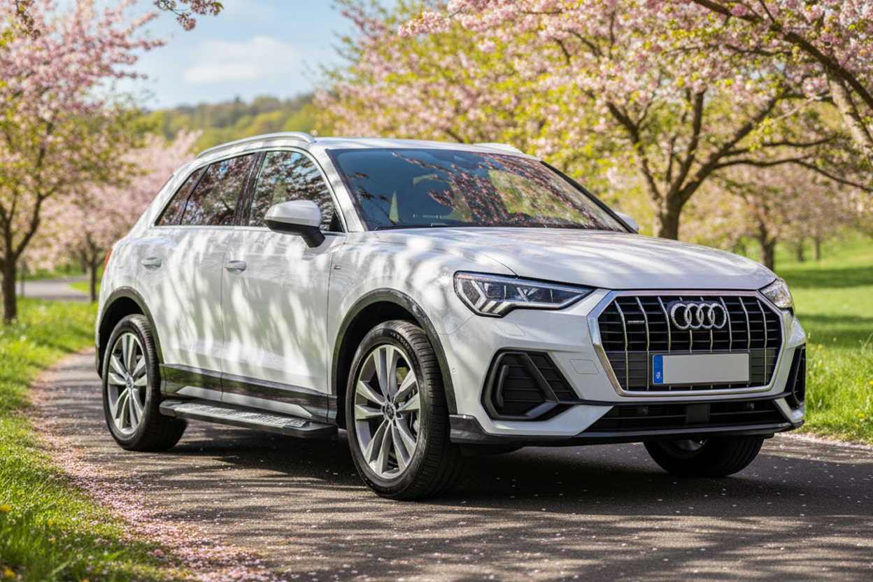 Side Steps Allmond Grey (2 pcs, Aluminum) for Audi Q3 2019- - image 1