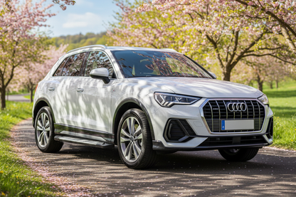 Side Steps Allmond Grey (2 pcs, Aluminum) for Audi Q3 2019- - image 1