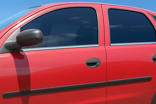 Exterior Window Trim Stainless Steel (4 pcs) for Opel Corsa C 2000-2006 - image 1