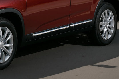 Molding Covers (4 pcs, Stainless Steel) for Kia Sorento II XM 2009-2014 - image 1