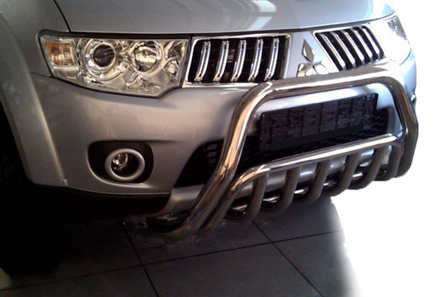 Front Bar WT002 (Stainless Steel) for Mitsubishi Pajero Sport 2008-2015 - image 4