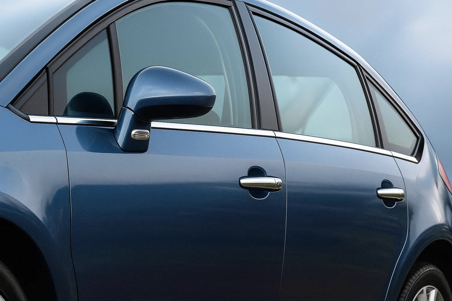 Stainless Steel Window Trim for Citroen C-4 2004-2010 - image 1