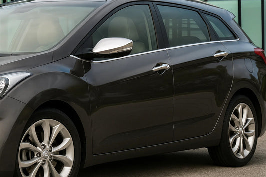 Side window trim molding (SW, stainless steel) for Hyundai I-30 2012-2017 - image 1