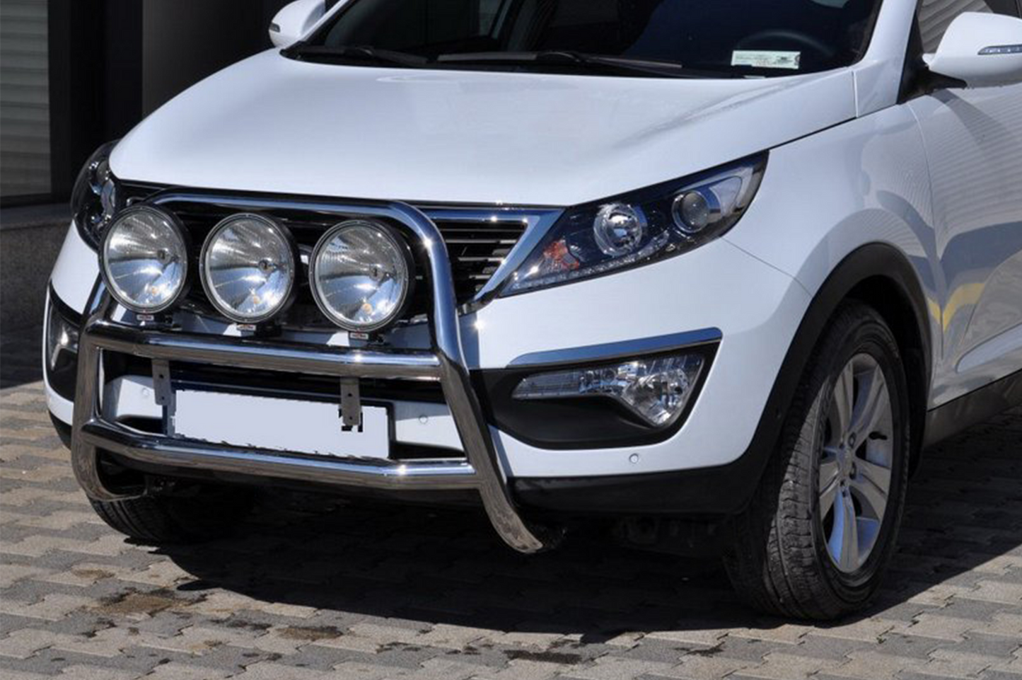 Bull Bar WT018 (Stainless Steel) for Kia Sportage 2010-2015 - image 1