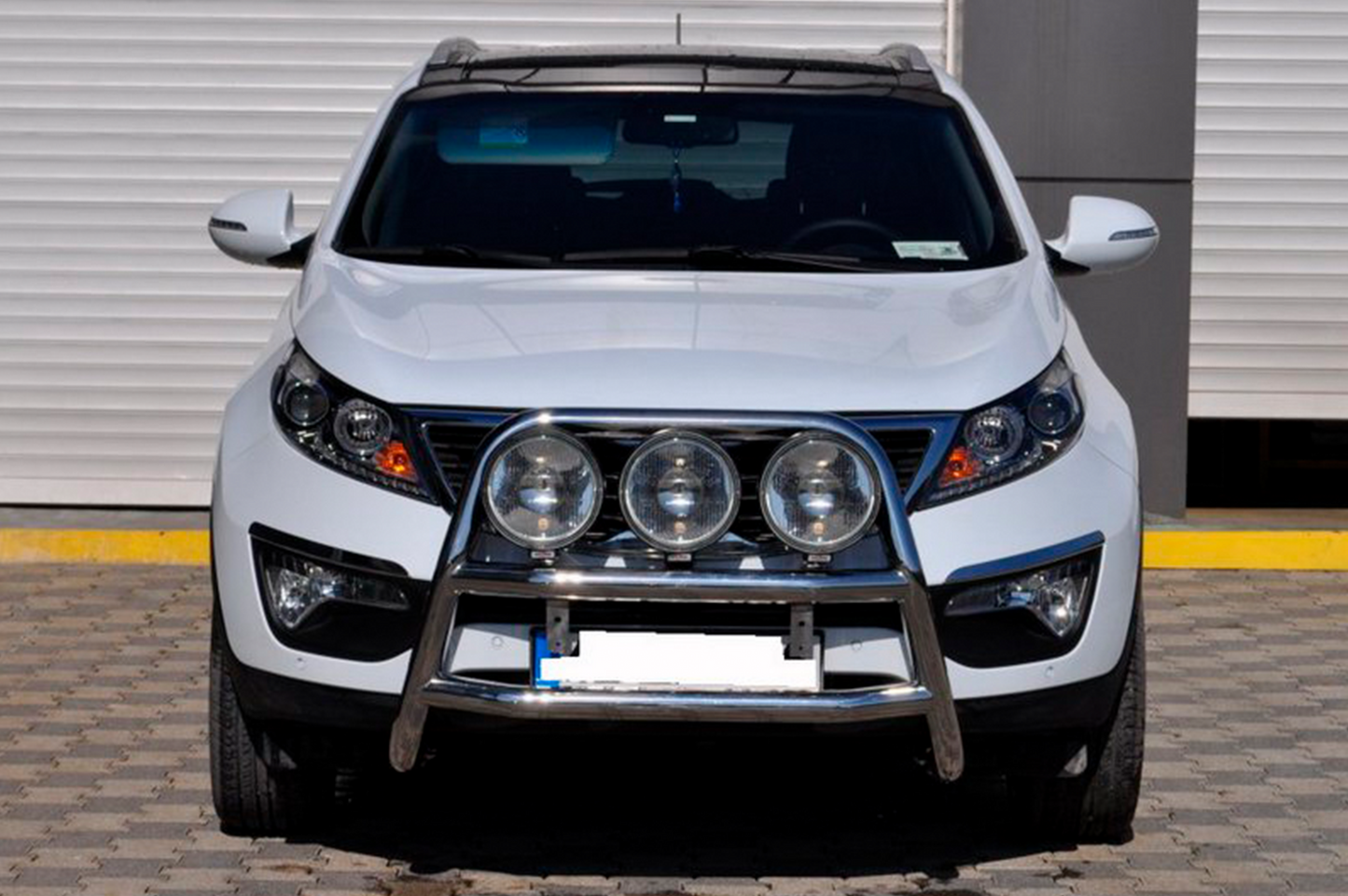 Bull Bar WT018 (Stainless Steel) for Kia Sportage 2010-2015 - image 2